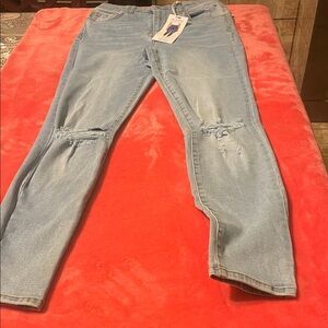 Forever 21 Light Blue Skinny Jeans